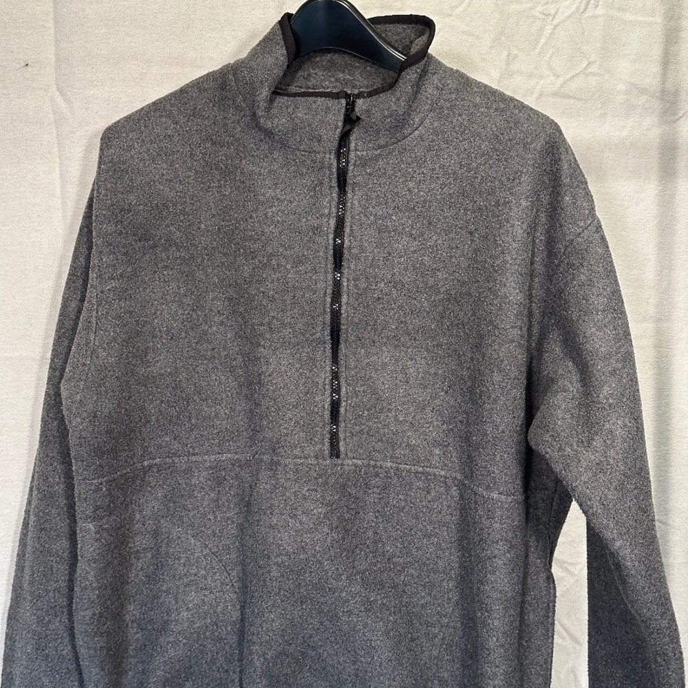 Men's Gray Half Fleece Zip from Pacific Northwest Sportswear